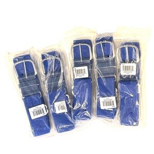 Youth Leather Tab Baseball Uniform Belts